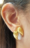 SJ1267 - Diamond Earrings Set in 18 Karat Gold Settings