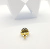 JP0059X - Lemon Quartz Pendant Set in 18 Karat Gold Setting