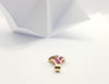 SJ2717 - Ruby with Diamond Pendant Set in 18 Karat Gold Settings