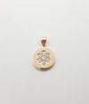 SJ1346 - Diamond Pendant Set in 18 Karat Rose Gold Settings