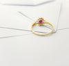 JR0520R - Ruby & Diamond Ring Set in 18 Karat Gold Setting