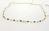 SJ2727 - Blue Sapphire Necklace Set in 18 Karat Gold Settings