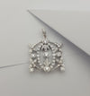 SJ1270 - Diamond Pendant Set in 18 Karat White Gold Settings