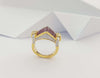 SJ2506 - Ruby with Diamond Ring Set in 18 Karat Gold Settings