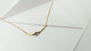 SJ6057 - Blue Sapphire with Diamond Necklace Set in 18 Karat Gold Settings