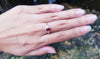 JR0109O - Ruby & Diamond Ring Set in 18 Karat Rose Gold Setting