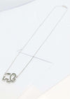 SJ6375 - Tsavorite Necklace Set in 18 Karat White Gold Settings