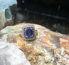 SJ2373 - Blue Sapphire 2.14 Carat, Blue Sapphire, Diamond Ring in 18 Karat Gold