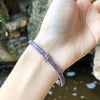 SJ6266 - Purple Sapphire Bracelet Set in 18 Karat White Gold Settings