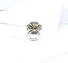 SJ3145 - Tourmaline with Yellow Sapphire Ring set in Silver Settings