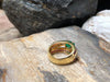 SJ1506 - Emerald with Ruby and Diamond Ring Set in 18 Karat Gold Settings