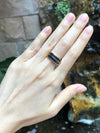 SJ6039 - Blue Sapphire Ring Set in 18 Karat Gold Settings