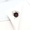 SJ2487 - GRS Certified 5cts Ruby with Diamond Ring set in Platinum 950 Settings