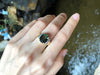 SJ6239 - Green Sapphire with Diamond Ring Set in 18 Karat Gold Settings
