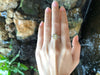 SJ2805 - Diamond and Yellow Diamond Ring Set in 18 Karat White Gold Settings