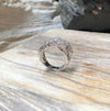 SJ1226 - Diamond Ring Set in 18 Karat White Gold Settings