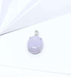 JP0289P - Lavender Jade & Diamond Pendant Set in 18 Karat White Gold Setting