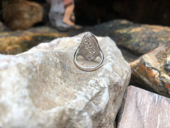 SJ1546 - Diamond Ring Set in 18 Karat White Gold Settings
