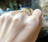 SJ1566 - Blue Sapphire with Yellow Sapphire and Diamond Ring Set in 18 Karat Gold Setting