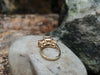 SJ6293 - Citrine Ring Set in 18 Karat Gold Settings
