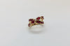 SJ6295 - Ruby with Diamond Ring Set in 18 Karat Rose Gold Settings