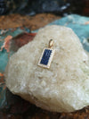 SJ6063 - Blue Sapphire with Diamond Pendant Set in 18 Karat Gold Settings