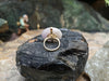 JR0283Q - Jade & Amethyst Ring Set in 18 Karat Gold Settings