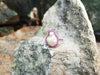 SJ6303 - Fresh Water Pearl with Ruby Ring Set in 18 Karat White Gold Settings