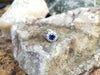 SJ6068 - Blue Sapphire with Diamond Ring Set in 18 Karat Gold Settings