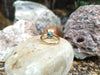 SJ6264 - Blue Topaz Ring Set in 18 Karat Gold Settings