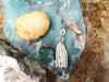SJ2166 - Fresh Water Pearl, Diamond, Onyx Tassel Pendant Set in 18 Karat White Gold