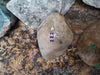 SJ2366 - Purple Sapphire with Diamond Pendant Set in 18 Karat Gold Settings