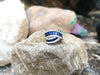 SJ1766 - Blue Sapphire with Diamond Ring Set in 18 Karat Gold Settings