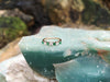 SJ2215 - Emerald with Diamond Ring Set in 18 Karat Rose Gold Settings