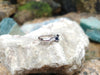 SJ2157 - Blue Sapphire with Diamond Ring Set in 18 Karat White Gold Settings