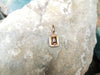 SJ2054 - Jade with Diamond Pendant Set in 18 Karat Rose Gold Settings