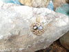 SJ6029 - Black Star Sapphire, Blue Star Sapphire Pendant Set in 18 Karat Gold Settings