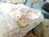 SJ6029 - Black Star Sapphire, Blue Star Sapphire Pendant Set in 18 Karat Gold Settings