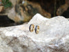 SJ2366 - Blue Sapphire Earrings Set in 18 Karat Gold Settings