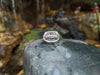 SJ2340 - White Sapphire with Diamond Ring Set in 18 Karat White Gold Settings