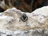 SJ6097 - Blue Sapphire with Green Sapphire Ring Set in 18 Karat Gold Settings