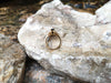 SJ2126 - Blue Sapphire with Diamond Ring Set in 18 Karat Gold Settings