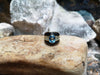 SJ2408 - Blue Topaz and Onyx Ring set in 18 Karat Gold Settings