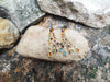 SJ2219 - Rainbow Colour Assorted Gemstones Earrings Set in 18 Karat Gold Settings
