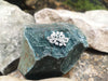 SJ6217 - Diamond Flower Pendant Set in 18 Karat White Gold Settings