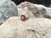 SJ1728 - Ruby and Diamond Ring set in 18 Karat Gold Settings