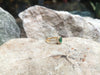 SJ2087 - Emerald with Diamond Ring Set in 18 Karat Gold Settings