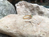 SJ2087 - Emerald with Diamond Ring Set in 18 Karat Gold Settings