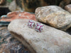 SJ6224 - Ruby with Diamond Earrings Set in 18 Karat White Gold Settings