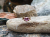 SJ2093 - Pink Sapphire Ring set in 18 Karat Rose Gold Settings